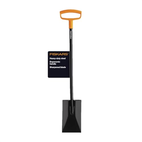 Fiskars 46" Steel Spade Garden Shovel