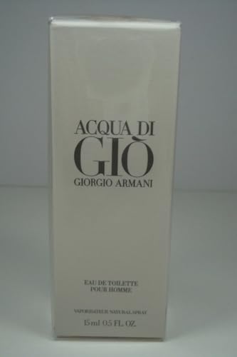 Acqua Di Gio by Giorgio Armani Eau De Toilette Spray .5 oz (Men)