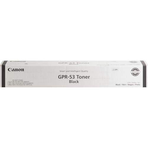 Genuine Original Canon GPR-53 Black Toner Cartridge. 36,000 Yield. (8524B003AA) for Use in: Canon ImageRunner Advance C3325/C3325i/C3330/C3330i. (8524B003, GPR53)