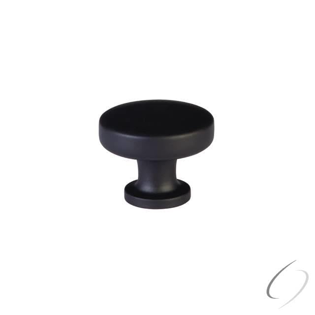 Emtek Paxton 86642 1-1/4" Cabinet Knob Flat Black