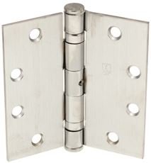 Hager Architectural Hinge 1279B0045 4.5x4.5 US26D NRP, 3-Pack