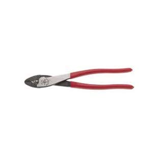 Klein Tools 1005 Cutting/Crimping Tool, Made in USA, Cutter/Crimper for 10-22 AWG Terminals and Connectors, Crimper for Insulated and Non-Insulated Terminals