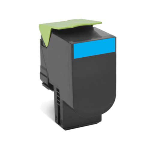 Lexmark 80C1XC0 Cyan Extra High Yield Toner