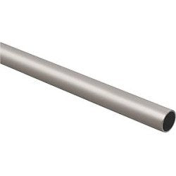 National Hardware Stanley 820100 Round Closet Rod, for Use with 2180-8217 Closet Rod Flange, Steel