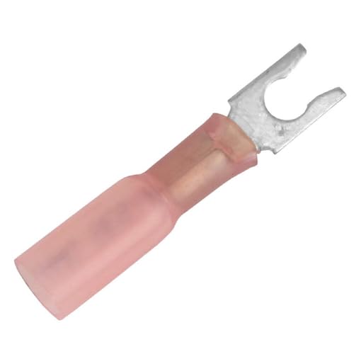 Pacer Heat Shrink Spade Terminal TE18-8SLF-100 100-Pack