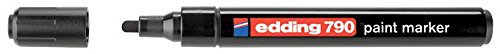 Edding Permanent Paint Marker 790 Bullet Tip Black