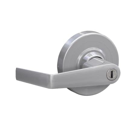 Schlage ALX40SAT626 Tulip Bathroom/Bedroom Door Knob Lockset