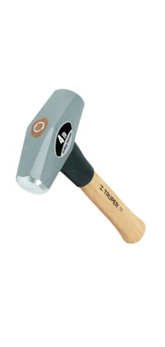 Truper 30949 4-Pound Drilling Hammer, Hickory Handle, 10-Inch
