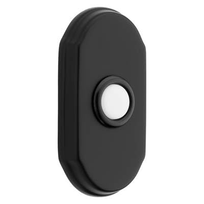 Baldwin 4862 Arch Door Bell Satin Black 3" x 1.5"