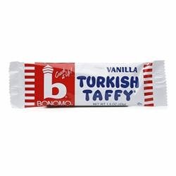 Bonomo Turkish Taffy Bar, Vanilla, 1.5 Ounce (Pack of 24)