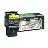 Lexmark 801HY Yellow High-Yield Toner Cartridge 2-Pack