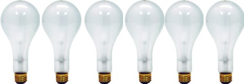 GE 41459-6 Soft White 3-Way Mogul Bulb 100/200/300W 6-Pack