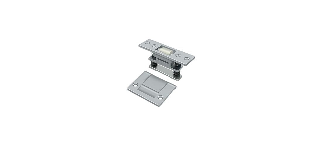 Roller Catch, Heavy Duty Satin Chrome