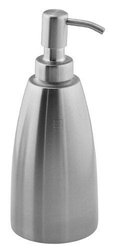 InterDesign Forma Soap Pump 16 oz Stainless Steel