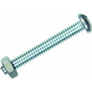 Hillman 7677 Round Head Screw 8/32" x 1-1/2" 8 Pack