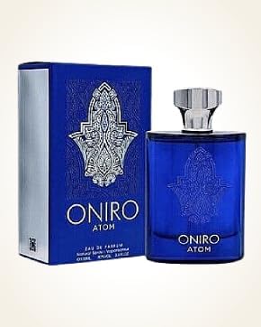 Fragrance World Oniro Atom, Eau de Parfum, 3.4 fl oz, Aromatic Fougere Fragrance for Men