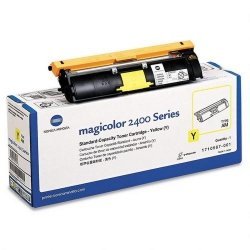 Minolta New KONICA OEM 1710587001 Toner Cartridge (Yellow) for MAGICOLOR2430DL (Toner/Cartridges)