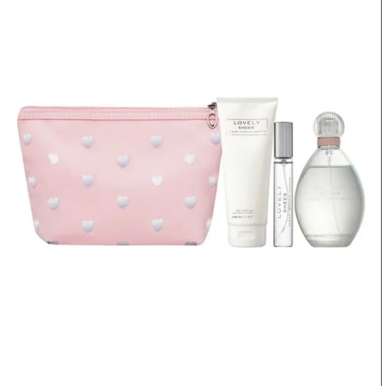 Sarah Jessica Parker Lovely Sheer Set 3.4 EDP + 6.7 B/L + 10ml Bag (108232)