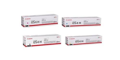 Canon High Yield Toner Cartridge Set for LBP622 & MF644 - Black 3100 Pages/Cyan 2300/Magenta 2300/Yellow 2300