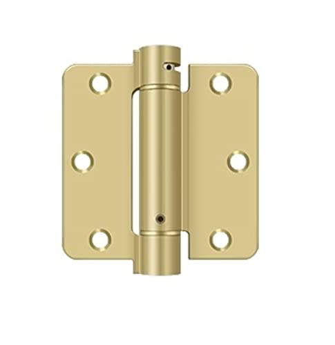 Deltana DSH35R43/4 Steel Spring Hinge 3.5" x 3.5" x 0.25"