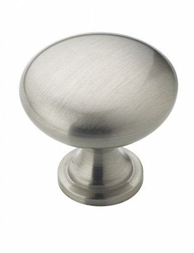 Amerock BP53005G10 1-1/4in. Allison Value Hardware Cabinet Round Knob, Satin Nickel (2-Pack)