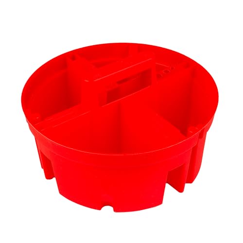 Bucket Boss Super Stacker Small Parts Organizer 15054 Red