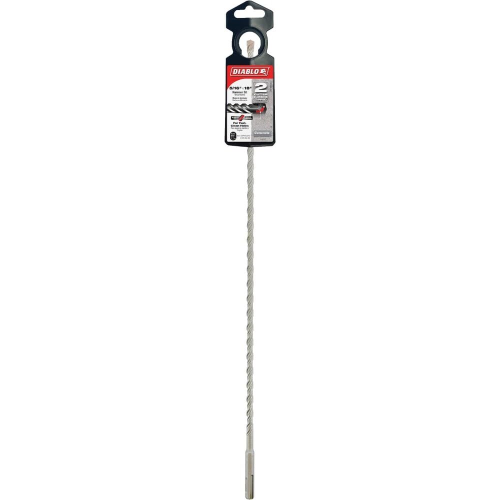 Diablo DMAPL2210 SDS-Plus 2-Cutter Drill Bits 5/16 in. (5-Pack)