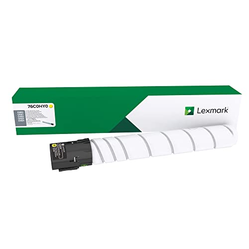 Lexmark 76C0HY0 High Yield Yellow Toner Cartridge 34,000 Pages