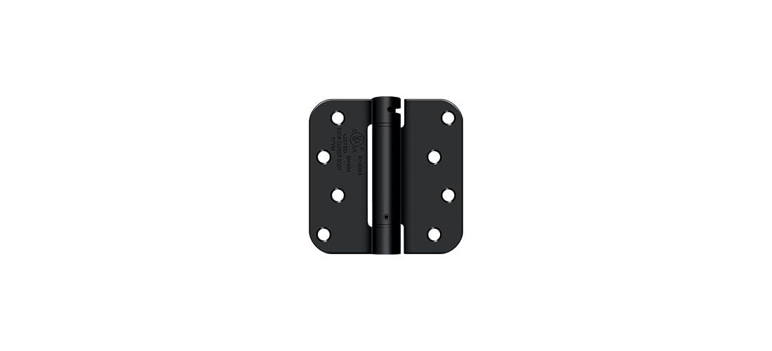 Deltana DSH4R51B 4" x 4" Radius Spring Hinge
