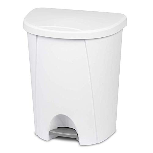Triplenet Pricing 10948004 Step Can, White, 6.6 Gallon