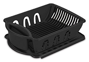 Sterilite 2 Piece Sink Set with Drainboard, 6-Pack