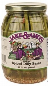Jake & Amos Pickled Spiced Dilly Beans 32oz
