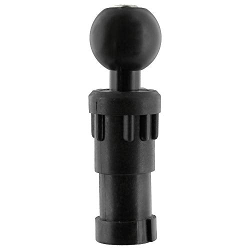Scotty 159 1" Ball with Post Mount, Black