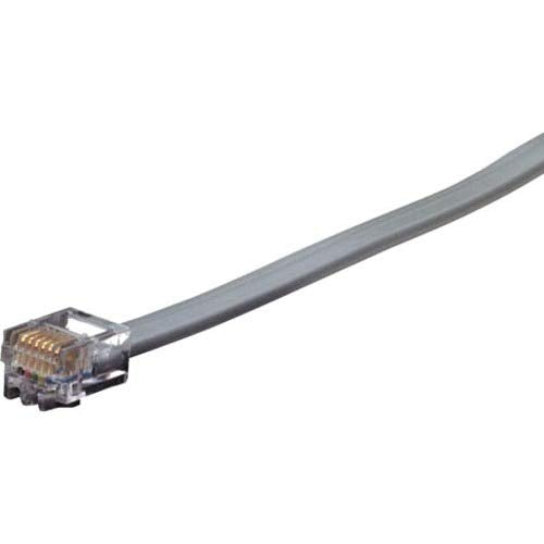 Black Box Corporation 25FT Telephone Cable Straight-PIN RJ45 6-Wire