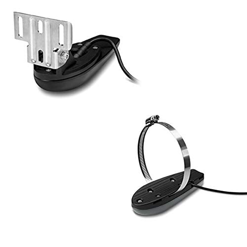 Garmin GT20-TM Transom Mount DownVü 500W (CHIRP 455/800kHz) Traditional 500W (77/200 Hz) Transd
