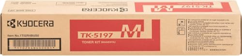 Kyocera Genuine OEM TK-5197M (1T02R4BUS0) Magenta Toner Cartridge (7K YLD)