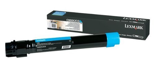 Lexmark X950X2CG OEM Toner - X950 X952 X954 High Yield Cyan Toner (22000 Yield)