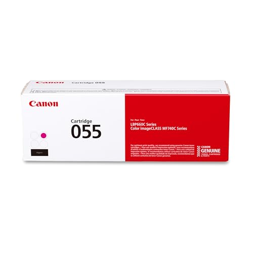 Canon Cartridge 055 M 055, 2100 Pages, Magenta, 1, 3014C002 (055, 2100 Pages, Magenta, 1 pc(s))