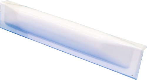 Dock Edge + Bumper Straight Dock Guard (1-Piece), White