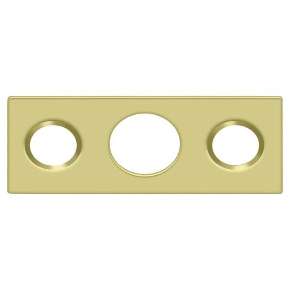 Deltana SP7FBR3 Strike Plate 7" Flush Bolt Brass