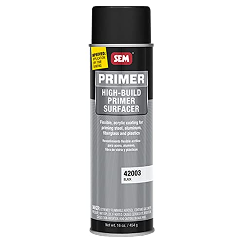 SEM 42003 Black High Build Primer 16 oz