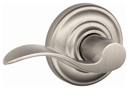 Schlage Accent Passage Door Lever Set Andover F10ACC619AND