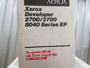 Xerox Developer, black
