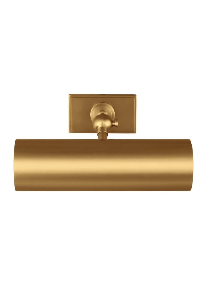 Generation Lighting-Kenyon-1 Light Picture Light in Midcentury Style-23.38 Inch Tall and 10 Inch Wide-Burnished Brass Fi