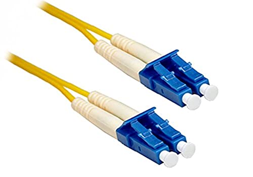 ENET E-Net 7M LC/LC Duplex Single-Mode 9/125 OS1 or Better Yellow Fiber Patch Cable 7 Meter LC-LC Individually Tested