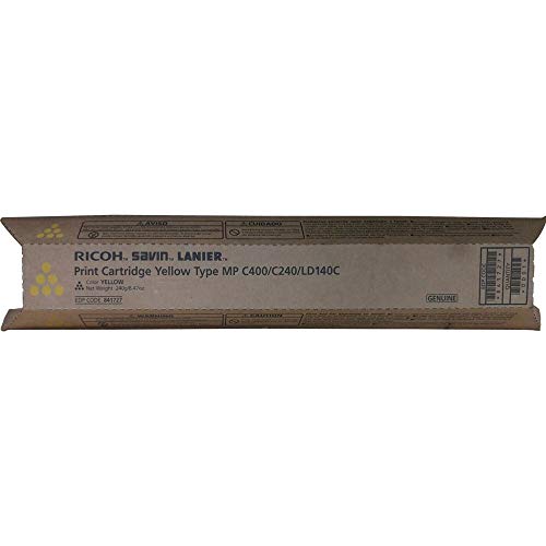 Ricoh Genuine OEM 841298 (841727) (842476) Yellow Toner Cartridge (10K YLD)