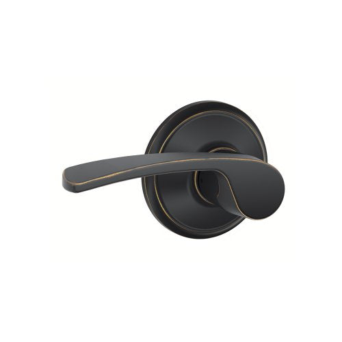 Schlage Merano Hall & Closet Lever F10 MER 716 Aged Bronze