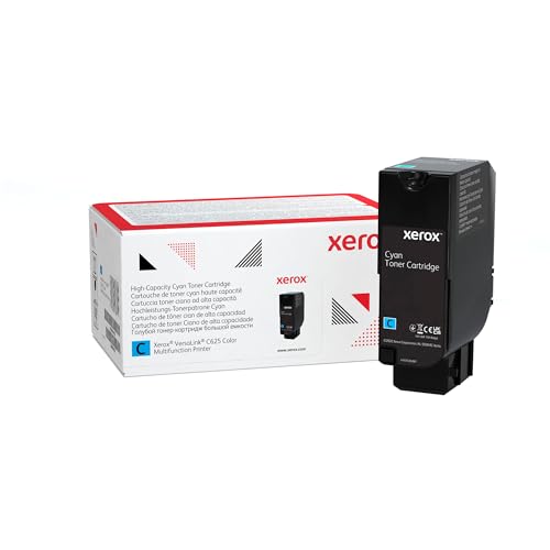 Xerox Genuine VersaLink C625 High Capacity Cyan Toner Cartridge, 16,000 Page Yield, 006R04637