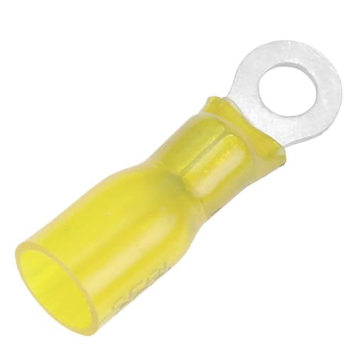 Pacer Heat Shrink Ring Terminal 12-10 AWG #8 100 Pack