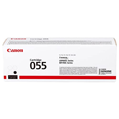 Canon Cartridge 055 BK 055, 2300 Pages, Black, 1, 3016C002 (055, 2300 Pages, Black, 1 pc(s))